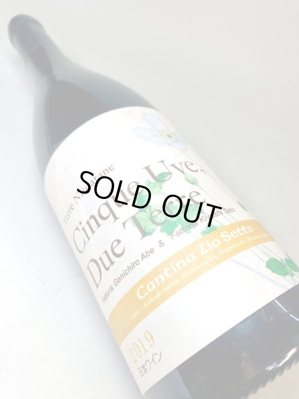 画像4: カンティーナ ジーオセット　チンクエウーヴァ ドゥエテッレ 2019　《赤》 (4)