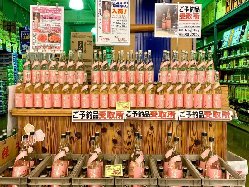 画像3: 篠峯　春純 純米 直汲み無濾過生原酒 “さくら”　〈720ml〉 (3)