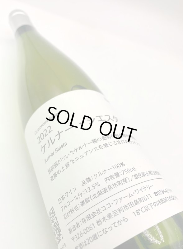 画像3: ココ・ファーム　こころみシリーズ 2022 ケルナー・シエスタ　(白) (3)