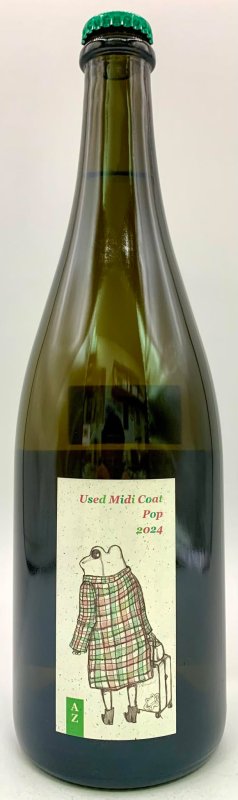 画像1: アズッカ エ アズッコ　古着のミディ丈 ポップ 2024　《微泡・白》 (1)