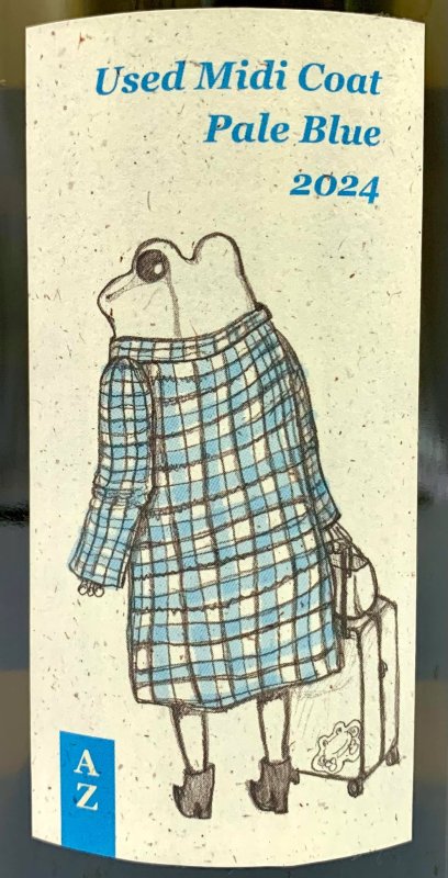 画像2: アズッカ エ アズッコ　古着のミディ丈 ペイブルー 2024　《白》 (2)