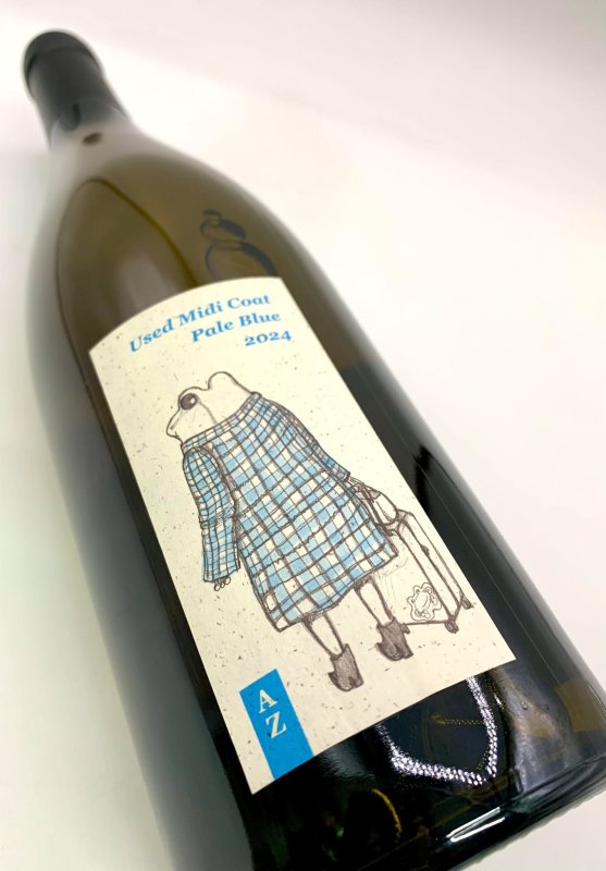 画像4: アズッカ エ アズッコ　古着のミディ丈 ペイブルー 2024　《白》 (4)