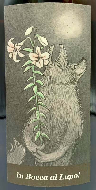 画像2: アズッカエアズッコ　オオカミのスプマンテ ロゼ 2023　《泡・ロゼ》 (2)