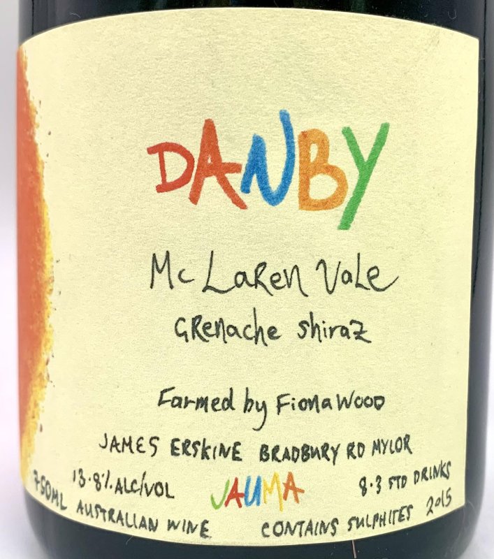 画像3: ヤウマ　ダンビー グルナッシュシラー 2015　《赤》 (3)