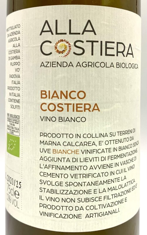 画像2: アッラ・コスティエラ　ビアンコ コスティエッラ 2020　《白》 (2)