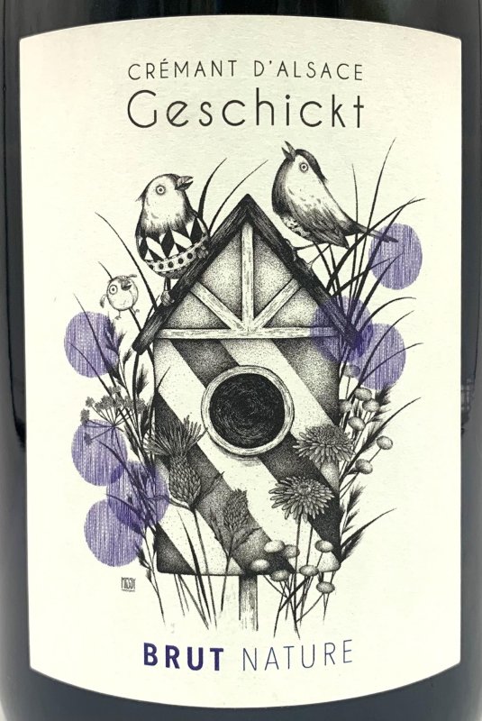 画像2: ドメーヌ ゲシクト　クレマン ブリュット ナチュール　《白・発泡》 (2)