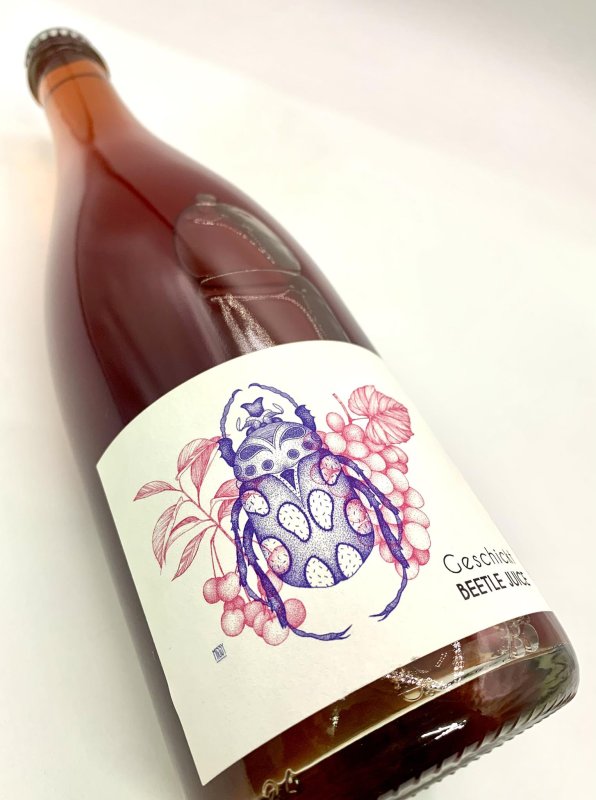 画像4: ドメーヌ ゲシクト　ビートル・ジュース NV（果実酒・ロゼ） (4)